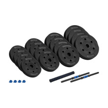REBEL ACTIVE Hantle bitumiczne regulowane z łącznikiem 2x15 kg