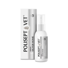 JM SANTE Polisept Vet Spray silver home spray - wound spray for dog and cat - 50ml JM SANTE Polisept Vet Spray silver home spray - wound spray for dog and cat - 50ml