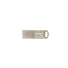 Patriot Memory Tab T560 64GB USB flash drive Dual USB 120MB / s (PS64GT560DS5D) Silver