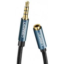 Ugreen AV118 AUX 3.5mm audio extender 2m Blue