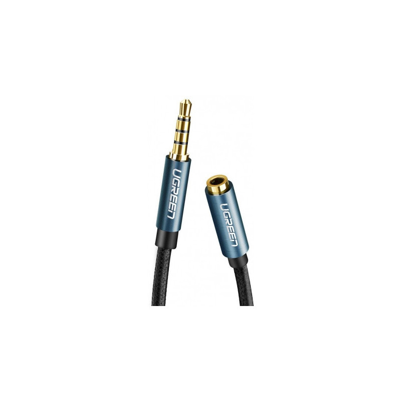 Ugreen AV118 AUX 3.5mm audio extender 2m Blue