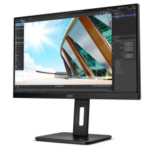 AOC Q24P2Q LED ekranas 60,5 cm (23,8 colio) 2560 x 1440 pikselių „Quad HD“ juodas