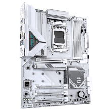 GIGABYTE B850 EAGLE WIFI7 ICE Motherboard - AMD Ryzen 9000 Series CPUs, 8+2+2 Phases Digital VRM, up to 8200MHz DDR5 (OC
