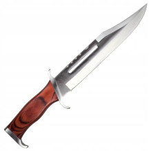 „Cinema Classic CC-H3 Rambo III“ peilis su odiniu dėklu, 425 mm „Cinema Classic CC-H3 Rambo III“ peilis su odiniu dėklu, 425 mm