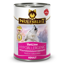 WOLFSBLUT VetLine hipoalerginis šlapias šunų ėdalas arkliams, 395 g WOLFSBLUT VetLine hipoalerginis šlapias šunų ėdalas arkliams, 395 g