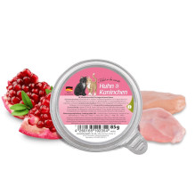 GRANATAPET Filet à la carte vištienos ir triušio filė – šlapias kačių ėdalas – 85 g