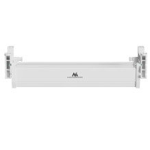 Maclean under-desk cable / extension organizer, max. load 5kg, white, MC-106 W Maclean under-desk cable / extension organizer, max. load 5kg, white, MC-106 W