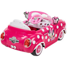 Vaikiškas elektrinis važiuojamasis žaisliukas Minnie Mouse 6V Huffy 17315W Vaikiškas elektrinis važiuojamasis žaisliukas Minnie Mouse 6V Huffy 17315W