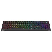 Savio STYX Outemu mėlyna, karšto keitimo, RGB žaidimų klaviatūra