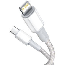 „Baseus CATLGD-02“ didelio tankio 20 W USB-C į „Lightning“ jungtį, balta
