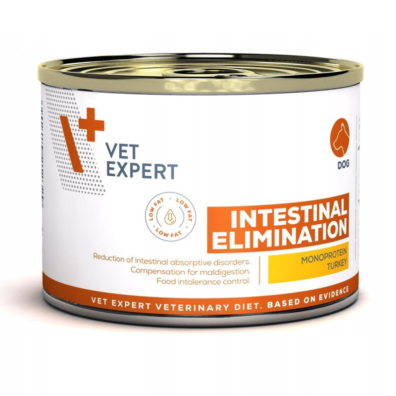 VETEXPERT Intestinal Elimination Turkey - šlapias šunų ėdalas - 200 g