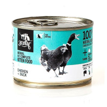 3COTY 42. Vištienos ir anties (kačiukams) - šlapias kačių ėdalas - 180 g