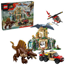 LEGO JURASSIC WORLD 76976 Spinozauro ir Kecalkoatlio oro misija LEGO JURASSIC WORLD 76976 Spinozauro ir Kecalkoatlio oro misija