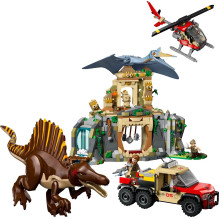LEGO JURASSIC WORLD 76976 Spinosaurus &amp; Quetzalcoatlus Air Mission