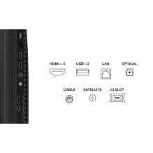 TCL P7K 55P7K TV 139.7 cm (55") 4K Ultra HD Smart TV Wi-Fi Metallic 450 cd / m²