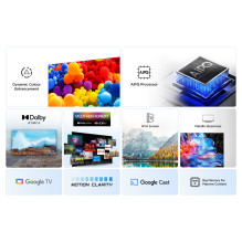 TCL V6C 55V6C TV 139.7 cm (55") 4K Ultra HD Smart TV Wi-Fi Metallic 270 cd / m²