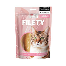 PAN MIĘSKO Vištienos filė - kačių skanėstai - 100 g