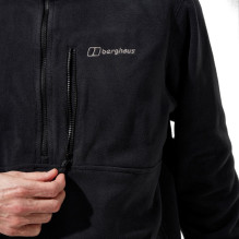 Berghaus Prism Half Zip Polartec® Fleece - men's fleece sweatshirt, size L (black)