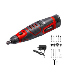 Akumuliatorinis elektrinis šlifuoklis su priedais 12 V CASALS CMG1205BC Akumuliatorinis elektrinis šlifuoklis su priedais 12 V CASALS CMG1205BC