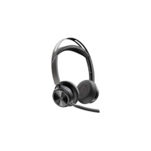HP Poly Voyager Focus 2-M USB-CC ausinės su USB-C / A adapteriu, įkrovimo stovas