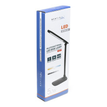 Montis Lampka biurkowa wielofunkcyjna LED MT042-BK Czarna / Juoda stalinė lempa 5.7 WF Montis Lampka biurkowa wielofunkcyjna LED MT042-BK Czarna / Juoda stalinė lempa 5.7 WF