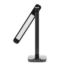 Montis Lampka biurkowa wielofunkcyjna LED MT042-BK Czarna / Black table lamp 5.7 W F