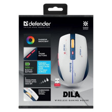 BELAIDĖ PELĖ „DEFENDER DILA MM-282 RF 1800dpi 6P“ BELAIDĖ PELĖ „DEFENDER DILA MM-282 RF 1800dpi 6P“