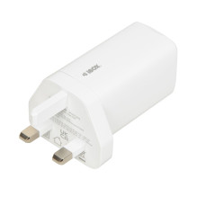 iBOX C-65 White, GaN 65W universal charger UK plug iBOX C-65 White, GaN 65W universal charger UK plug