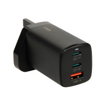 iBOX C-65 Black, GaN 65W universal charger UK plug iBOX C-65 Black, GaN 65W universal charger UK plug