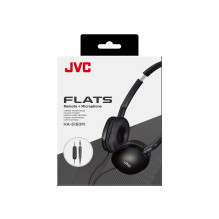 JVC HA-S160M ausinės su laidine, su galvos juosta, juodos