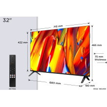 TCL 32V5C televizorius 81,3 cm (32") „Full HD“ išmanusis televizorius su „Wi-Fi“ juodas