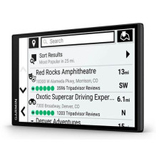 „Garmin DriveSmart 76“ navigacijos įrenginys, fiksuotas, 17,8 cm (7 colių) TFT jutiklinis ekranas, 239,6 g, juodas