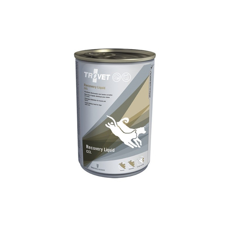 TROVET Recovery Liquid CCL - šlapias ėdalas šunims ir katėms - 400 g