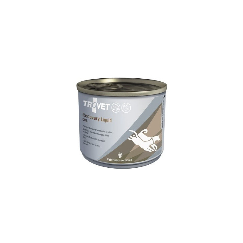 TROVET Recovery Liquid CCL - šlapias ėdalas šunims ir katėms - 190 g