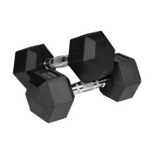 REBEL ACTIVE Rankena żeliwne gumowane 2x10 kg REBEL ACTIVE Rankena żeliwne gumowane 2x10 kg