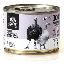 3COTY 47. Kalakutienos ir žąsies kačiukams - šlapias kačių ėdalas - 180 g