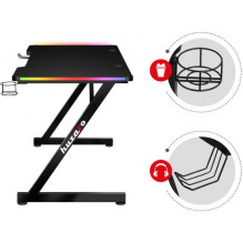 Huzaro Hero 2.5 RGB juodas Huzaro Hero 2.5 RGB juodas