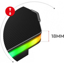 Huzaro Hero 2.5 RGB juodas Huzaro Hero 2.5 RGB juodas