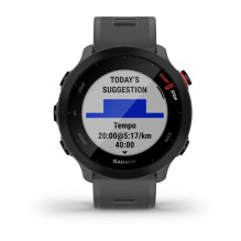 „Garmin Forerunner 55 MIP“ 42 mm skaitmeninis 208 x 208 pikselių lietimui jautrus ekranas pilkas GPS (palydovinis)