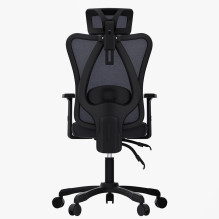 „Activejet“ biuro kėdė, ergonomiška, T5, juoda