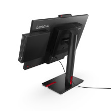 Lenovo ThinkCentre M70q Gen 5 Intel® Core™ i3 i3-14100T 8 GB DDR5-SDRAM 256 GB SSD Windows 11 Pro Mini PC juodas