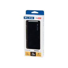 Power Bank 20000mAh QC+PD 20W + lightning PB20E