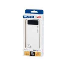 Išorinė baterija 20000mAh QC+PD 20W + „Lightning“ PB20E Išorinė baterija 20000mAh QC+PD 20W + „Lightning“ PB20E