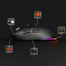 Wireless 2-in-1 Mouse (BT / RF) SILENT & RECHARGE MT1124 Wireless 2-in-1 Mouse (BT / RF) SILENT & RECHARGE MT1124