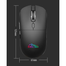 Wireless 2-in-1 Mouse (BT / RF) SILENT & RECHARGE MT1124 Wireless 2-in-1 Mouse (BT / RF) SILENT & RECHARGE MT1124