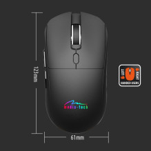 Wireless 2-in-1 Mouse (BT / RF) SILENT & RECHARGE MT1124 Wireless 2-in-1 Mouse (BT / RF) SILENT & RECHARGE MT1124
