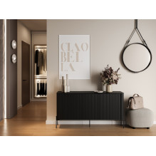 Cama VERA komoda 150x40x80 juoda matinė Cama VERA komoda 150x40x80 juoda matinė