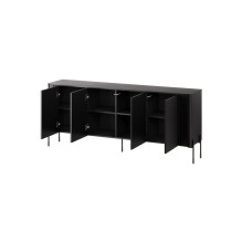 Cama VERA komoda 190x40x80 juoda matinė Cama VERA komoda 190x40x80 juoda matinė