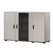 Cama SOHO chest of drawers 120x41x80 cashmere + black Cama SOHO chest of drawers 120x41x80 cashmere + black