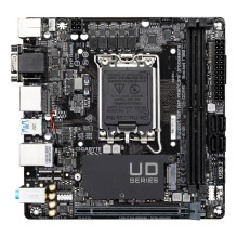 GIGABYTE H610I Motherboard - Supports Intel Core 14th CPUs, 4+1+1 Hybrid Digital VRM, up to 5600MHz DDR5, 1xPCIe 3.0 M.2